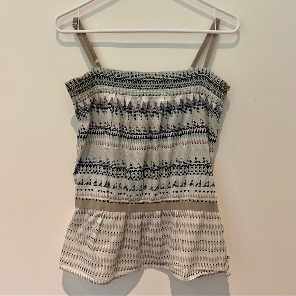 Calvin Klein Sleeveless Printed Top